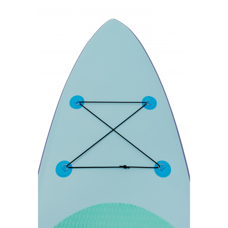 Надувная Sup-доска ONE-10,6 (цвет: бело-голубой)